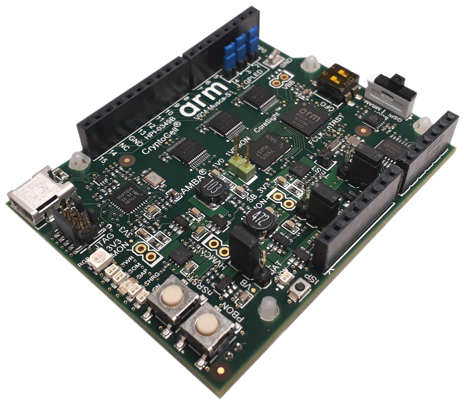 Musca-S1 Test Chip Board